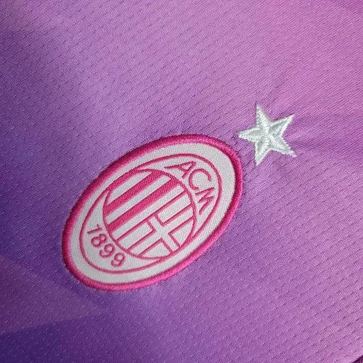 Camisa AC Milan Away II 23/24 - Torcedor Infantil Roxa - Netmantos