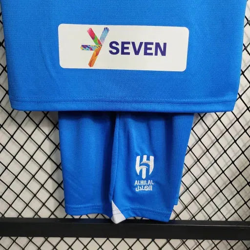 Camisa Al-Hilal Home 23/24 - Torcedor Infantil Azul - Netmantos