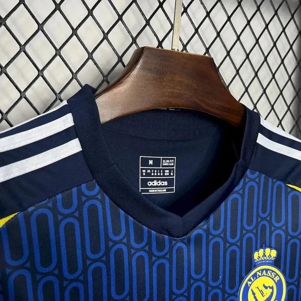 Camisa Al-Nassr Away 24/25 - Torcedor Masculina Azul - Netmantos
