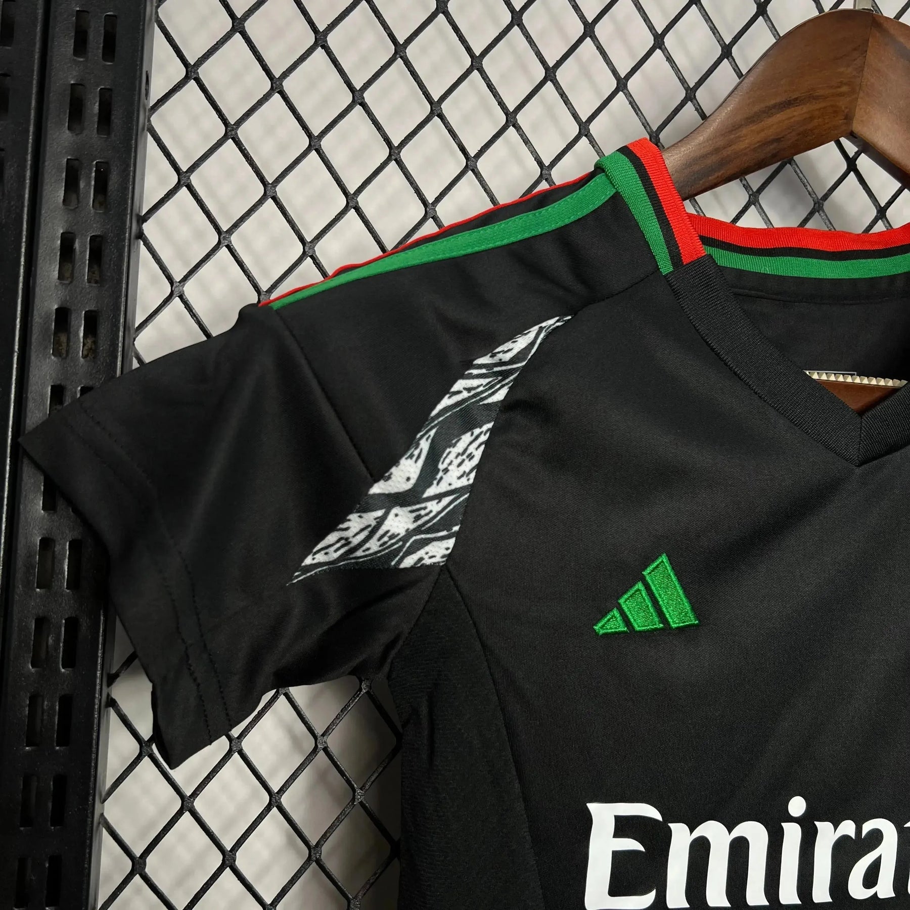 Camisa Arsenal Away 24/25 - Torcedor Infantil Preta - Netmantos