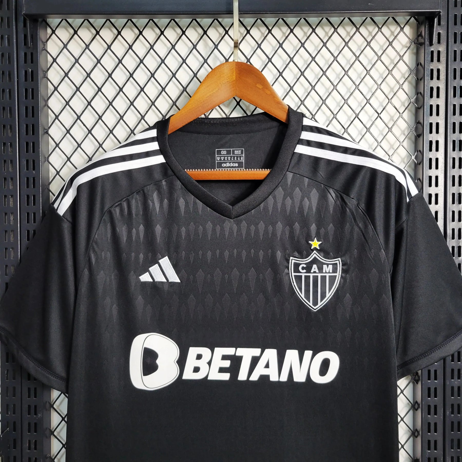 Camisa Atlético Mineiro Goleiro 23/24 - Torcedor Masculina Preta - Netmantos