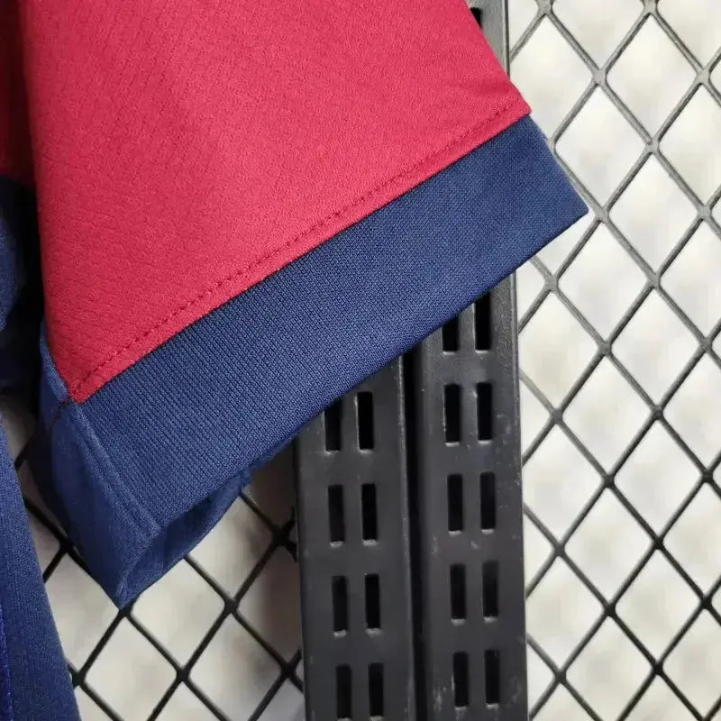 Camisa Barcelona X Travis Scott 24/25 - Torcedor Masculina Azul e Vermelha - Netmantos