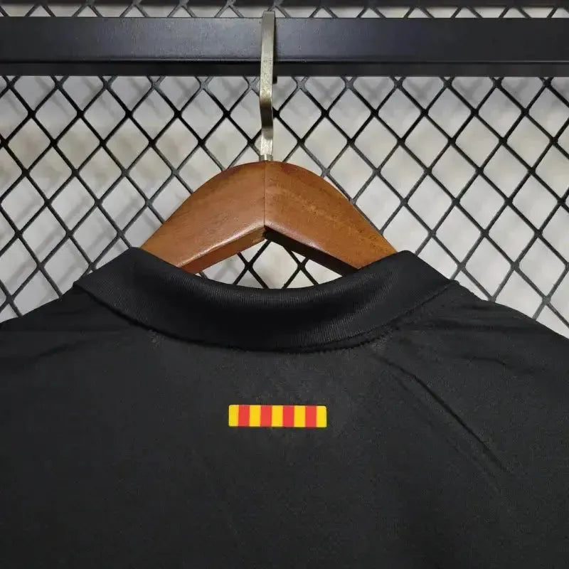 Camisa Barcelona X Travis Scott 24/25 - Torcedor Masculina Preta - Netmantos