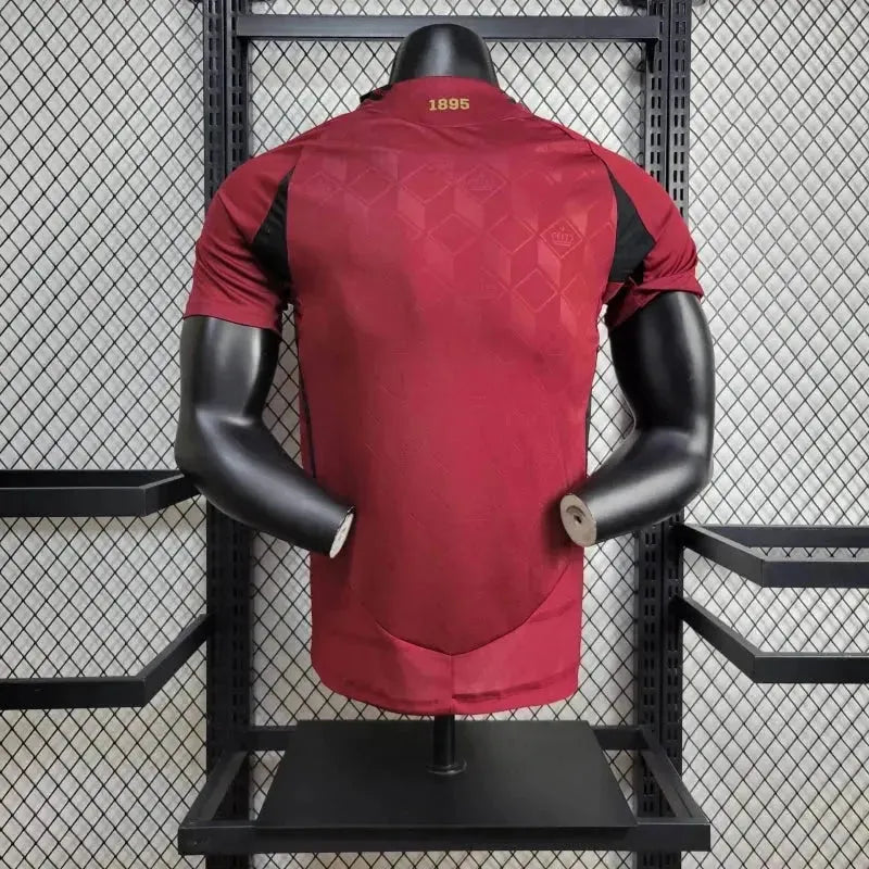 Camisa Bélgica Home 24/25 - Jogador Masculina Vermelha - Netmantos