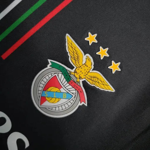 Camisa Benfica Away 23/24 - Torcedor Infantil Preta - Netmantos