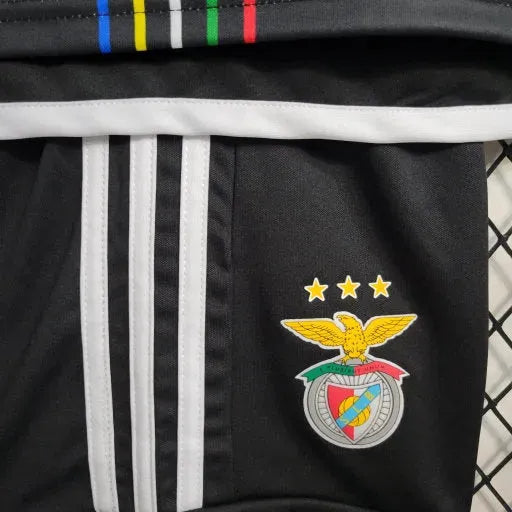 Camisa Benfica Away 23/24 - Torcedor Infantil Preta - Netmantos