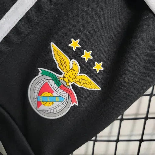 Camisa Benfica Away 23/24 - Torcedor Infantil Preta - Netmantos