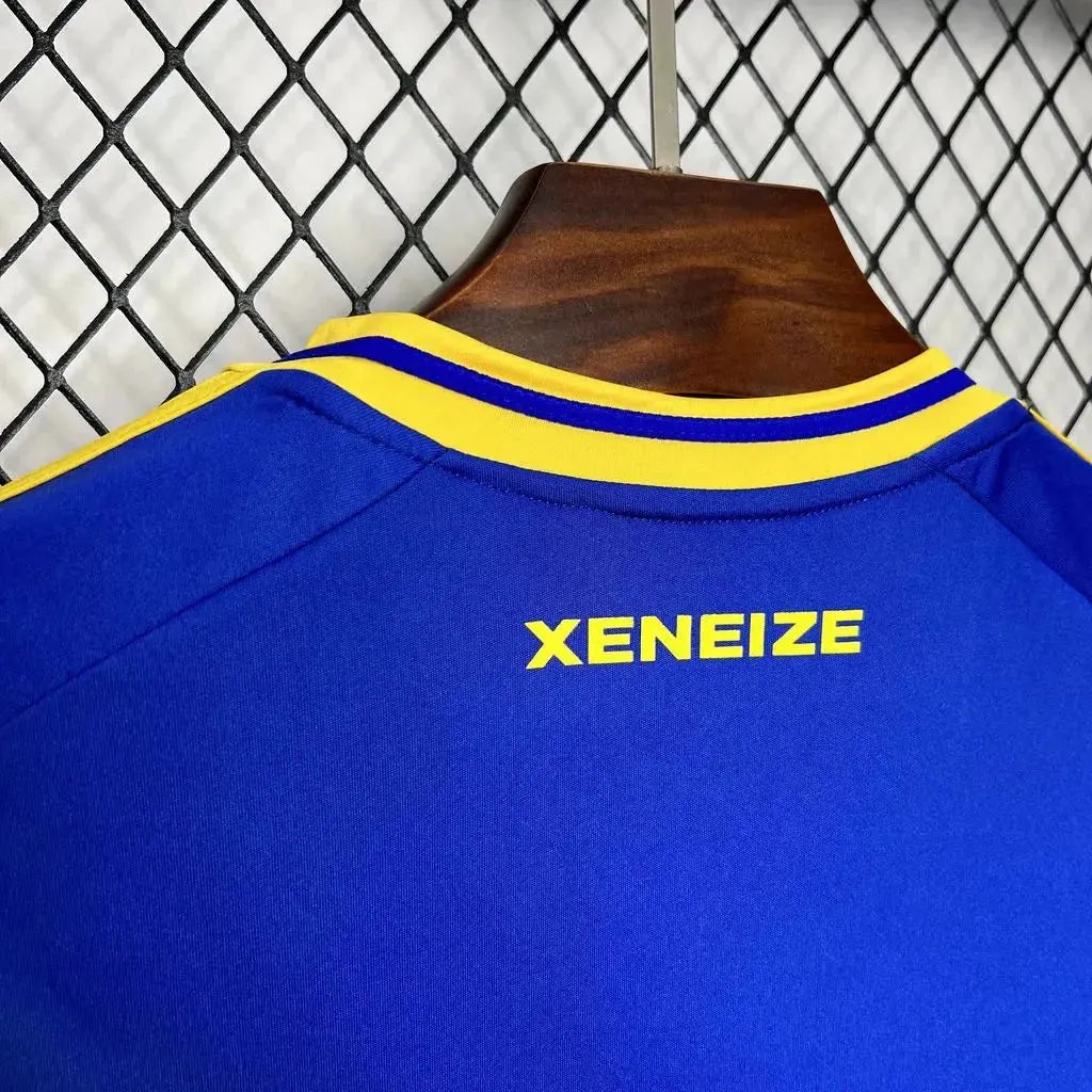 Camisa Boca Juniors Home 24/25 - Torcedor Masculina Azul e Amarela - Netmantos
