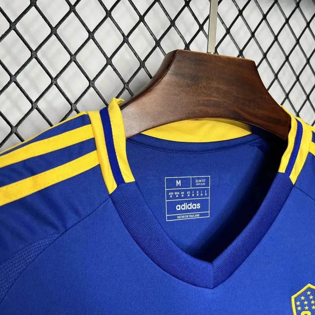 Camisa Boca Juniors Home 24/25 - Torcedor Masculina Azul e Amarela - Netmantos