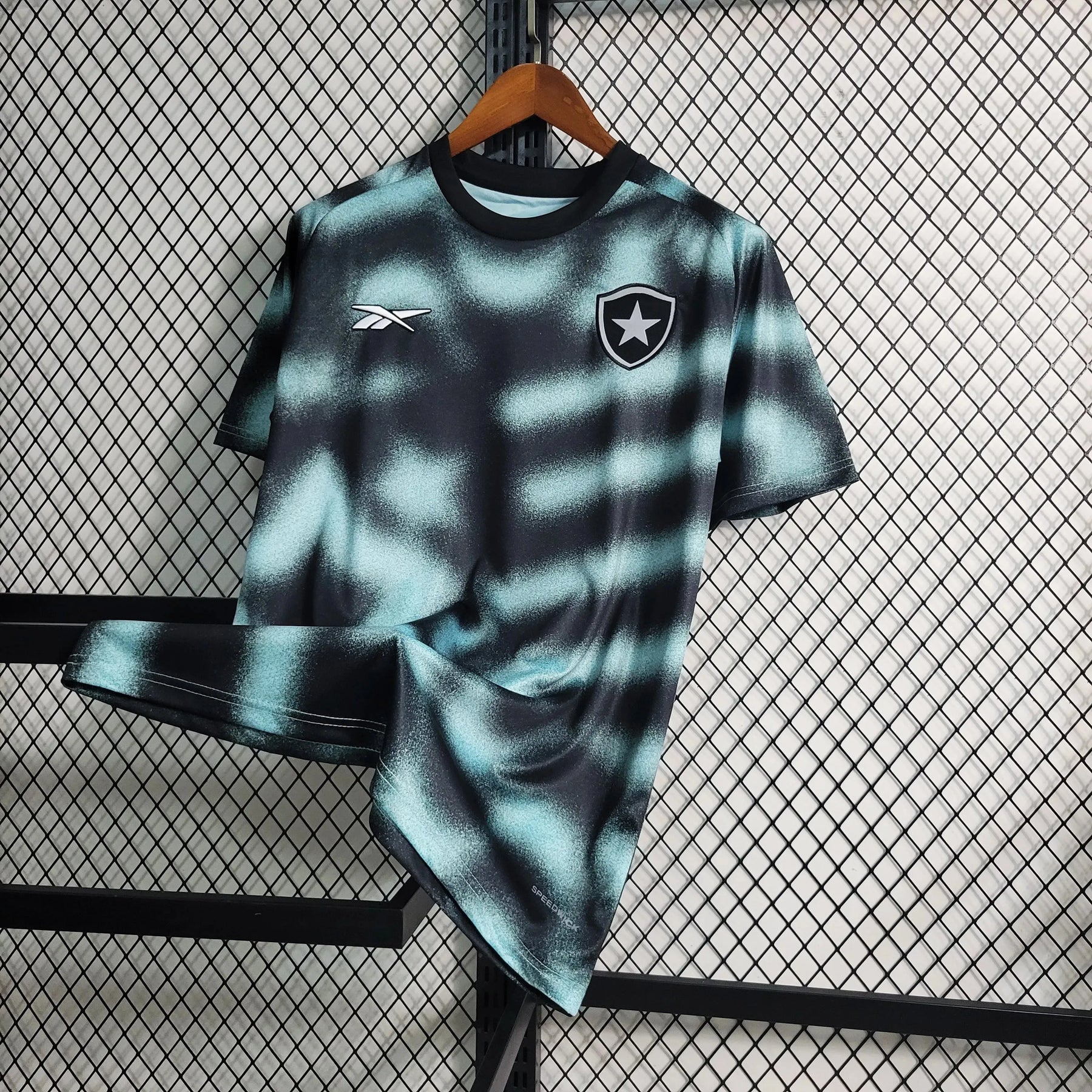 Camisa Bota Fogo Treino 23/24 - Torcedor Masculina Preta - Netmantos