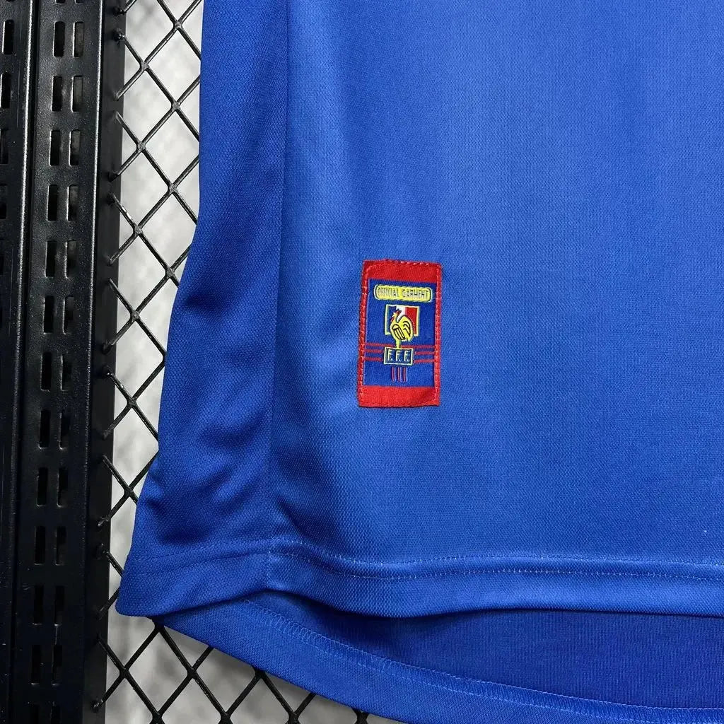 Camisa França Retrô Home 1998 - Torcedor Masculina Azul - Netmantos