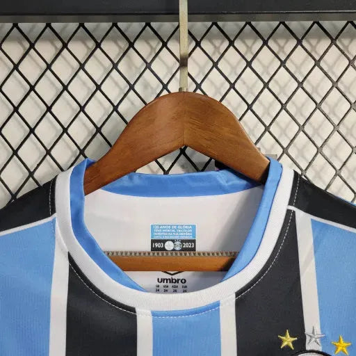 Camisa Grêmio Home 23/24 - Torcedor Infantil Azul - Netmantos