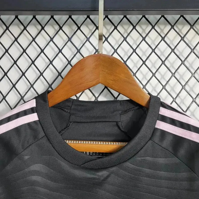 Camisa Inter Miami Away 24/25 - Torcedor Infantil Preta - Netmantos