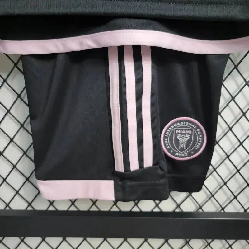 Camisa Inter Miami Away 24/25 - Torcedor Infantil Preta - Netmantos