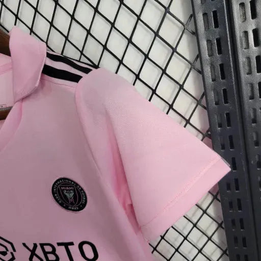 Camisa Inter Miami Home 23/24 - Torcedor Infantil Rosa - Netmantos