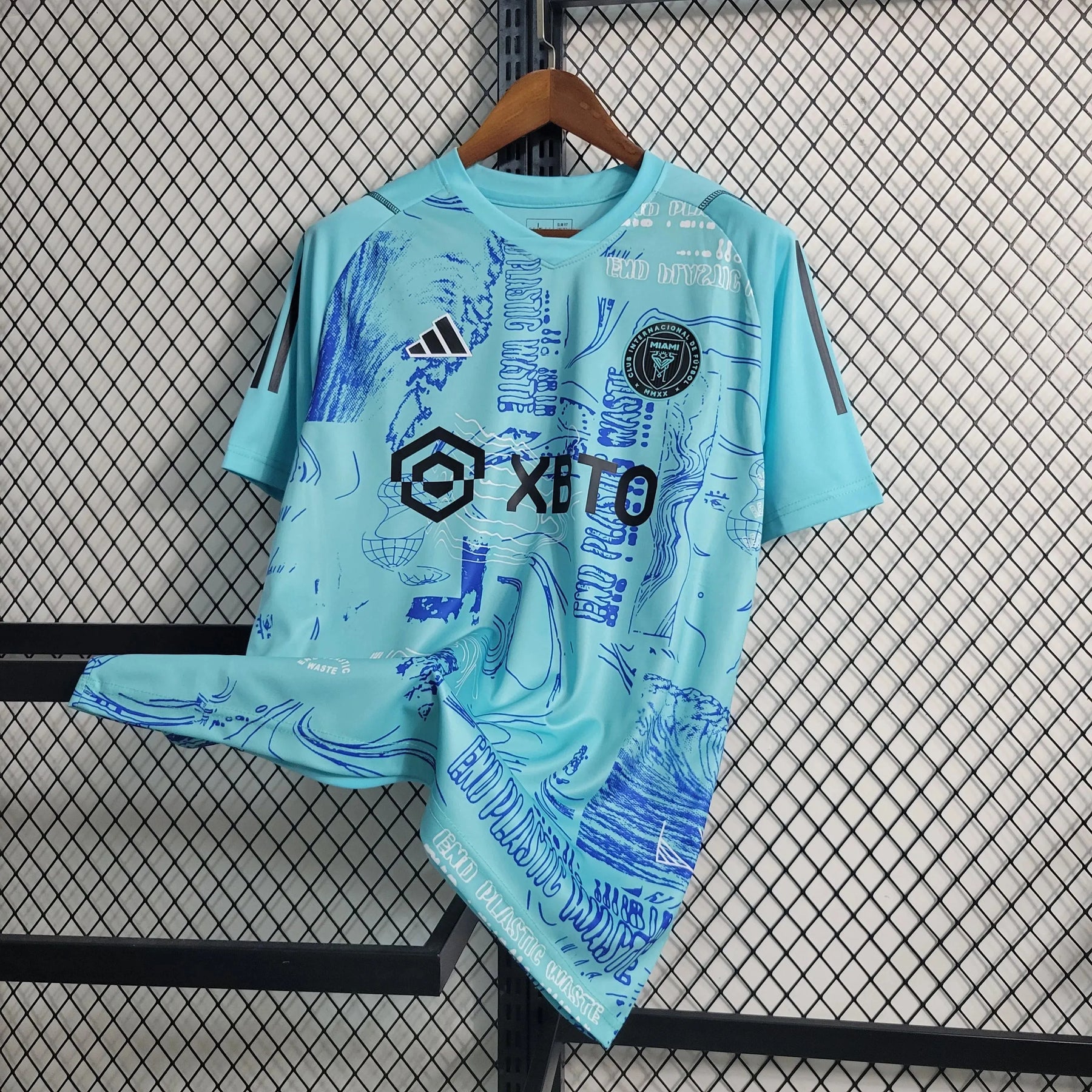 Camisa Inter Miami Treino 23/24 - Torcedor Masculina Azul - Netmantos