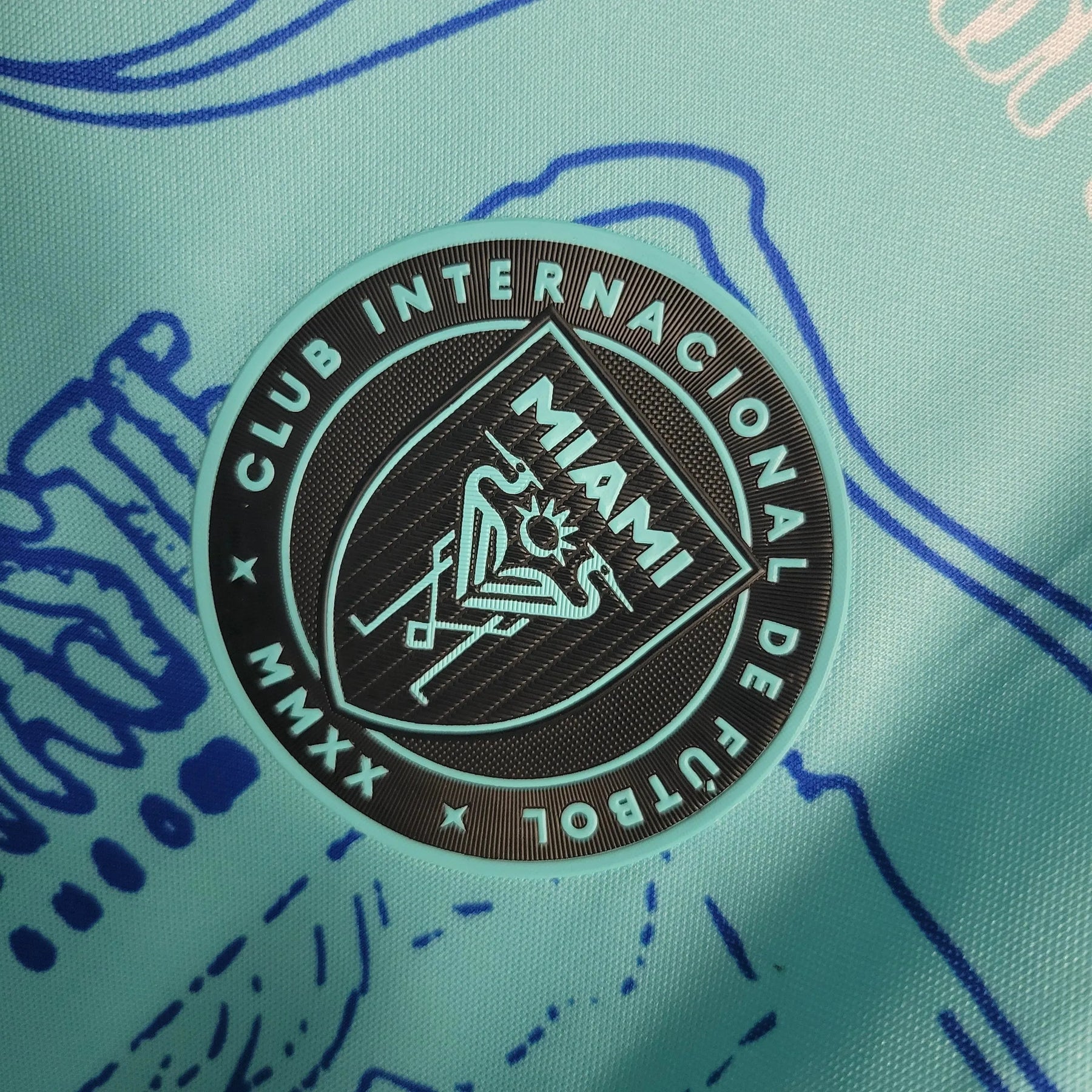 Camisa Inter Miami Treino 23/24 - Torcedor Masculina Azul - Netmantos