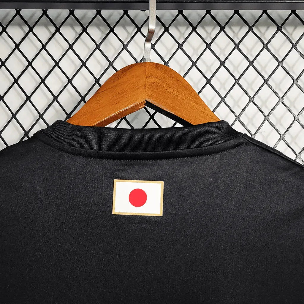 Camisa Japão Edição Especial 23/24 - Torcedor Masculina Preta e Rosa - Netmantos