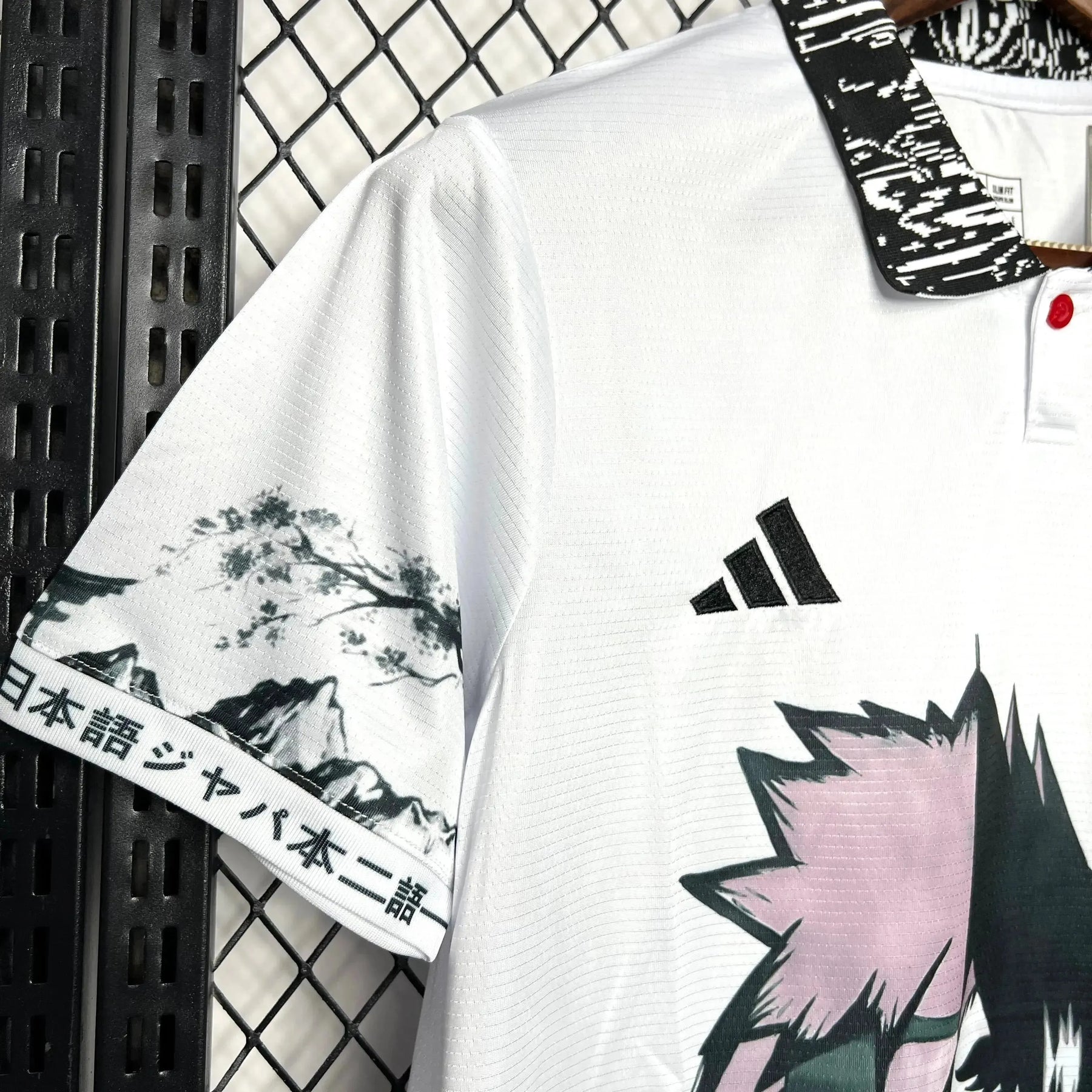 Camisa Japão Edição Uzumaki Naruto & Uchiha Sasuke 24/25 - Torcedor Masculina Branca - Netmantos