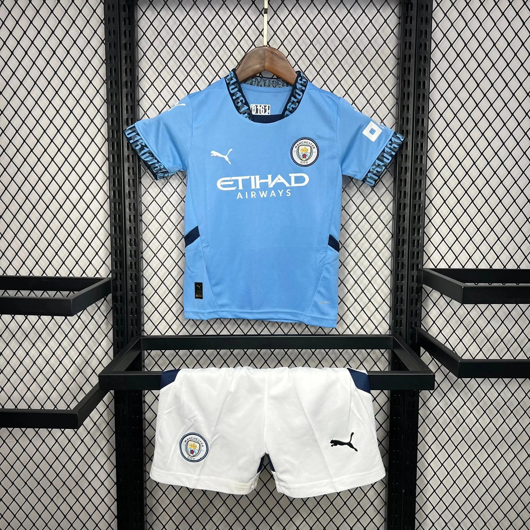 Camisa Manchester City Home 24/25 - Torcedor Infantil Azul - Netmantos