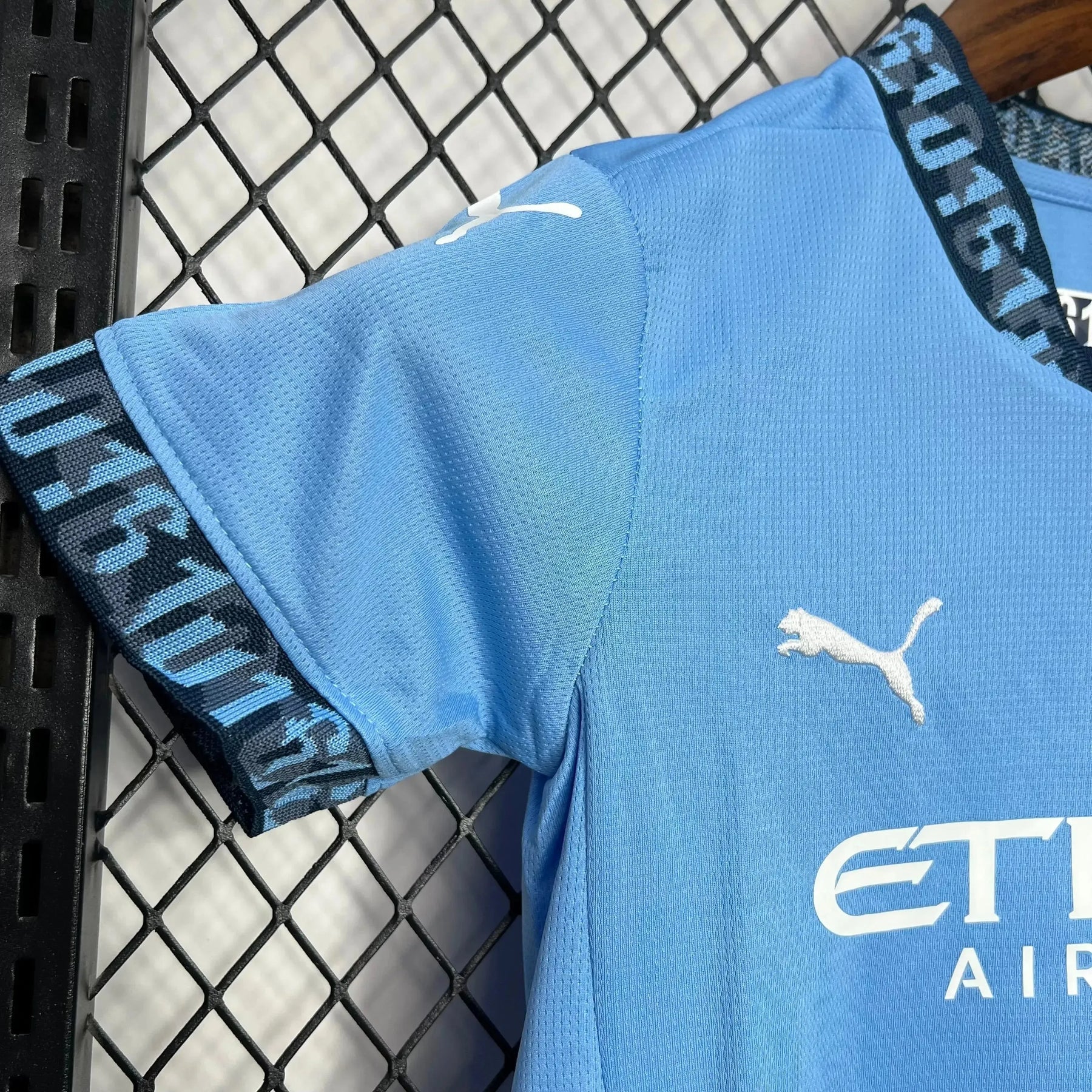 Camisa Manchester City Home 24/25 - Torcedor Infantil Azul - Netmantos