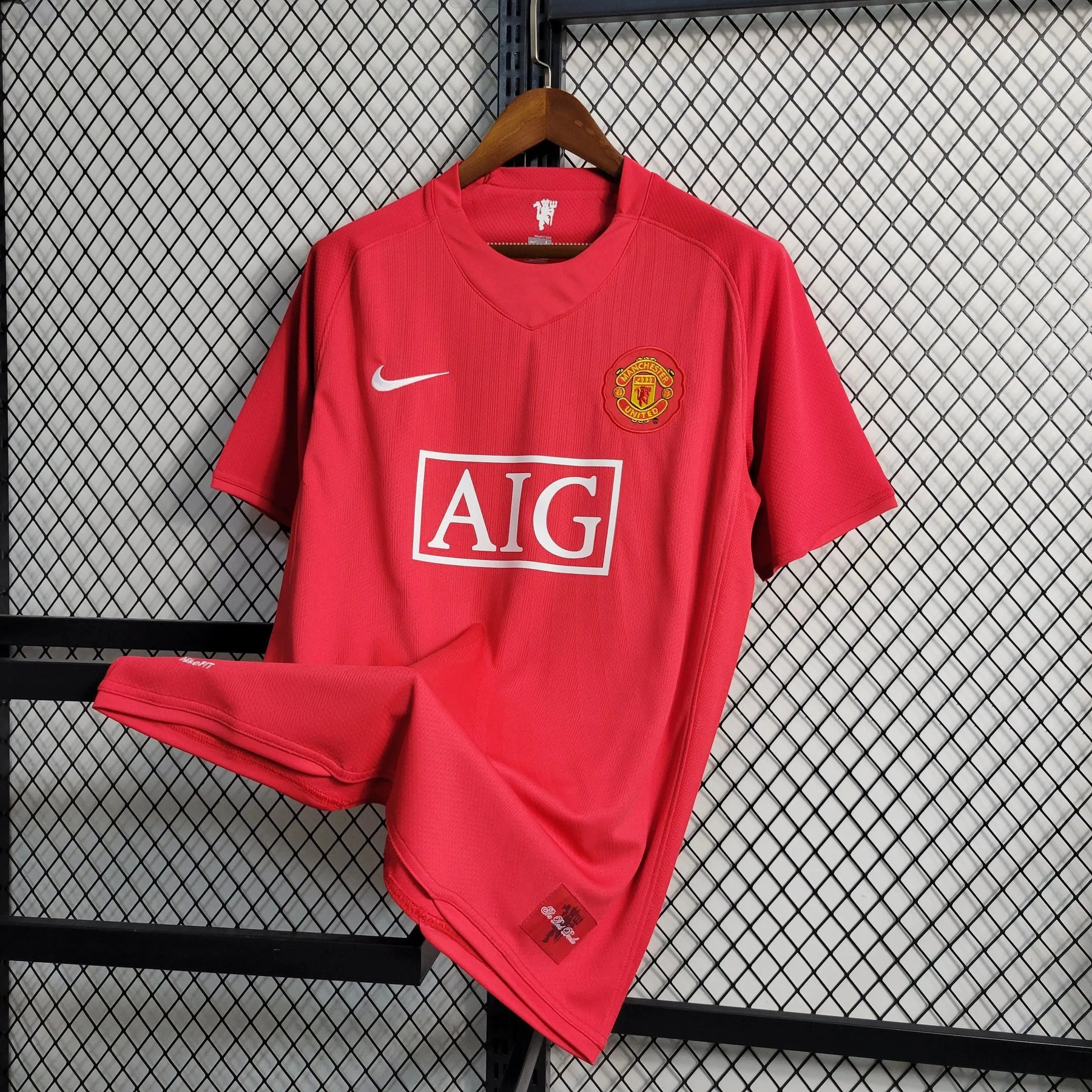 Camisa Manchester United Retrô Home 07/08 - Torcedor Masculina - Netmantos