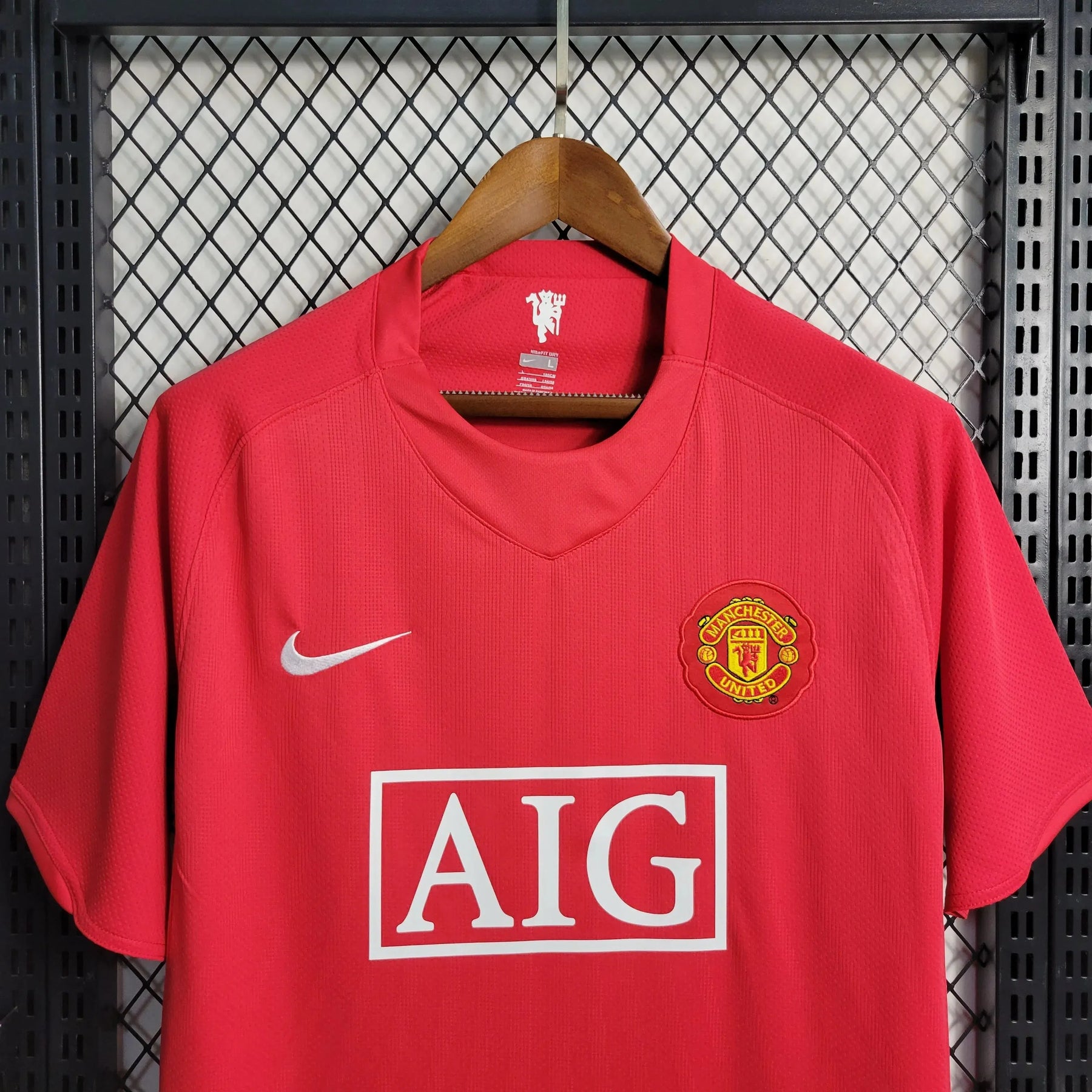 Camisa Manchester United Retrô Home 07/08 - Torcedor Masculina - Netmantos