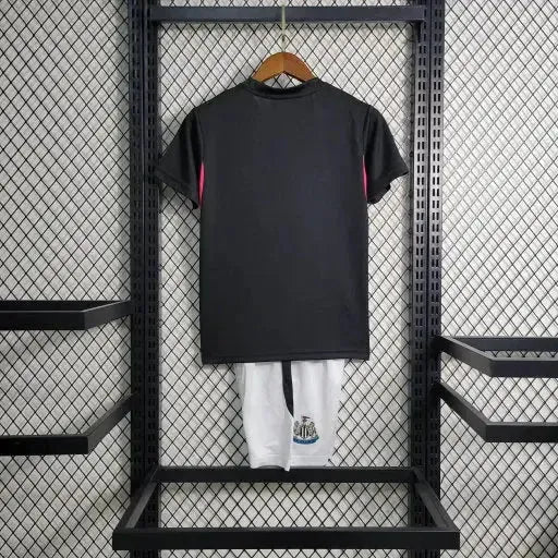 Camisa Newcastle Edição Especial 23/24 - Torcedor Infantil Preta - Netmantos