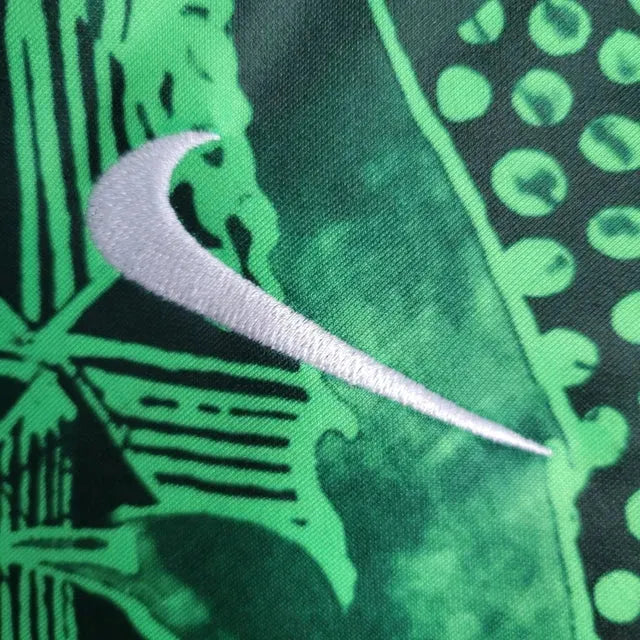 Camisa Nigéria 22/23 - Torcedor Masculina Verde - Netmantos