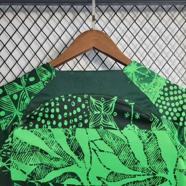 Camisa Nigéria 22/23 - Torcedor Masculina Verde - Netmantos