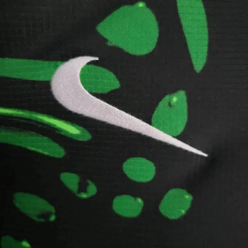 Camisa Nigéria 24/25 - Torcedor Masculina Preta e Verde - Netmantos