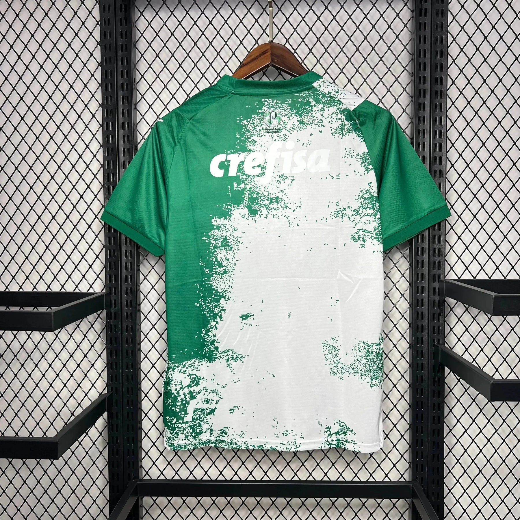Camisa Palmeiras Edição Meio Ambiente 24/25 - Torcedor Masculina Manhcada Branca - Netmantos
