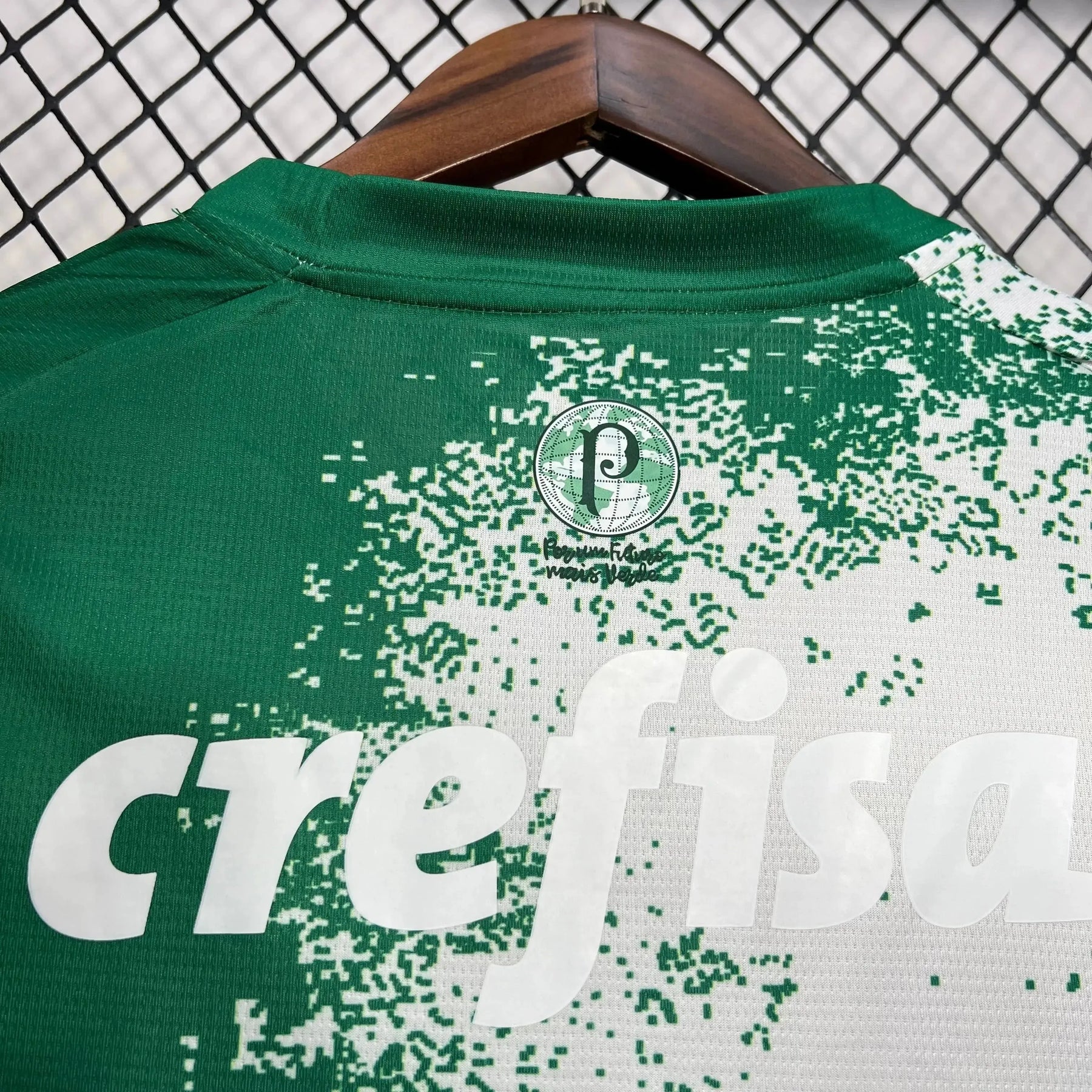 Camisa Palmeiras Edição Meio Ambiente 24/25 - Torcedor Masculina Manhcada Branca - Netmantos