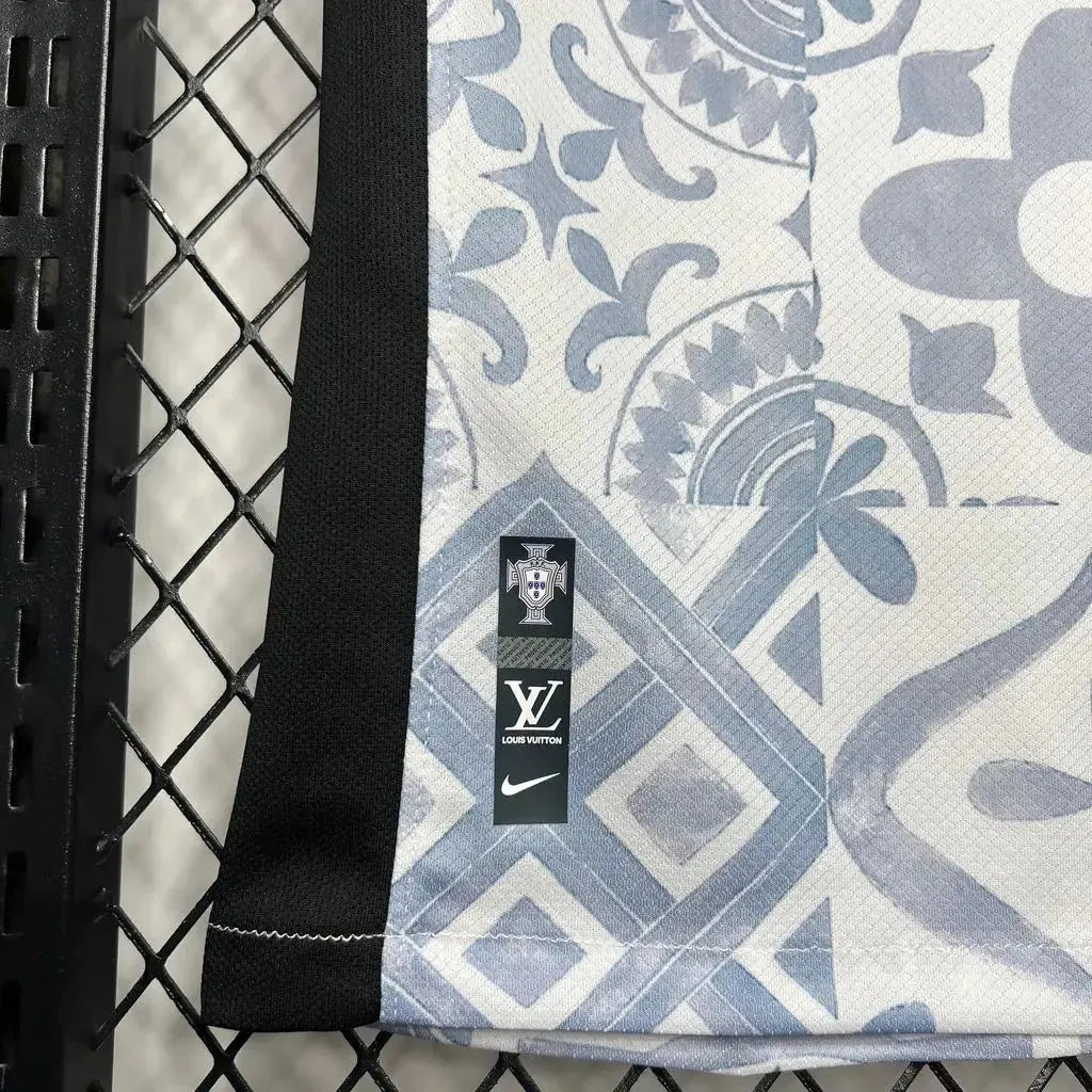 Camisa Portugal Edição Louis Vuitton 24/25 - Torcedor Masculina Branca - Netmantos