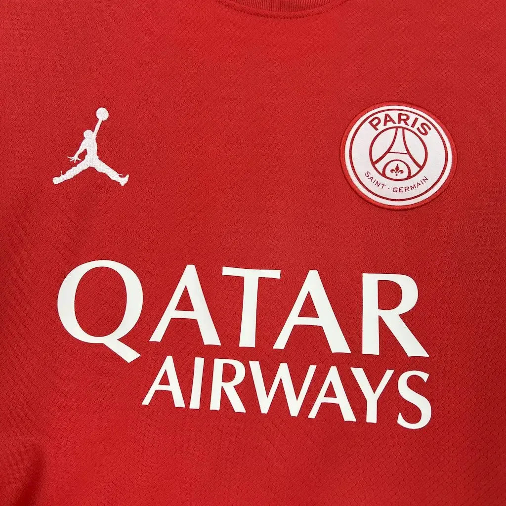 Camisa PSG Fourth 25/26 - Torcedor Masculina Vermelha - Netmantos