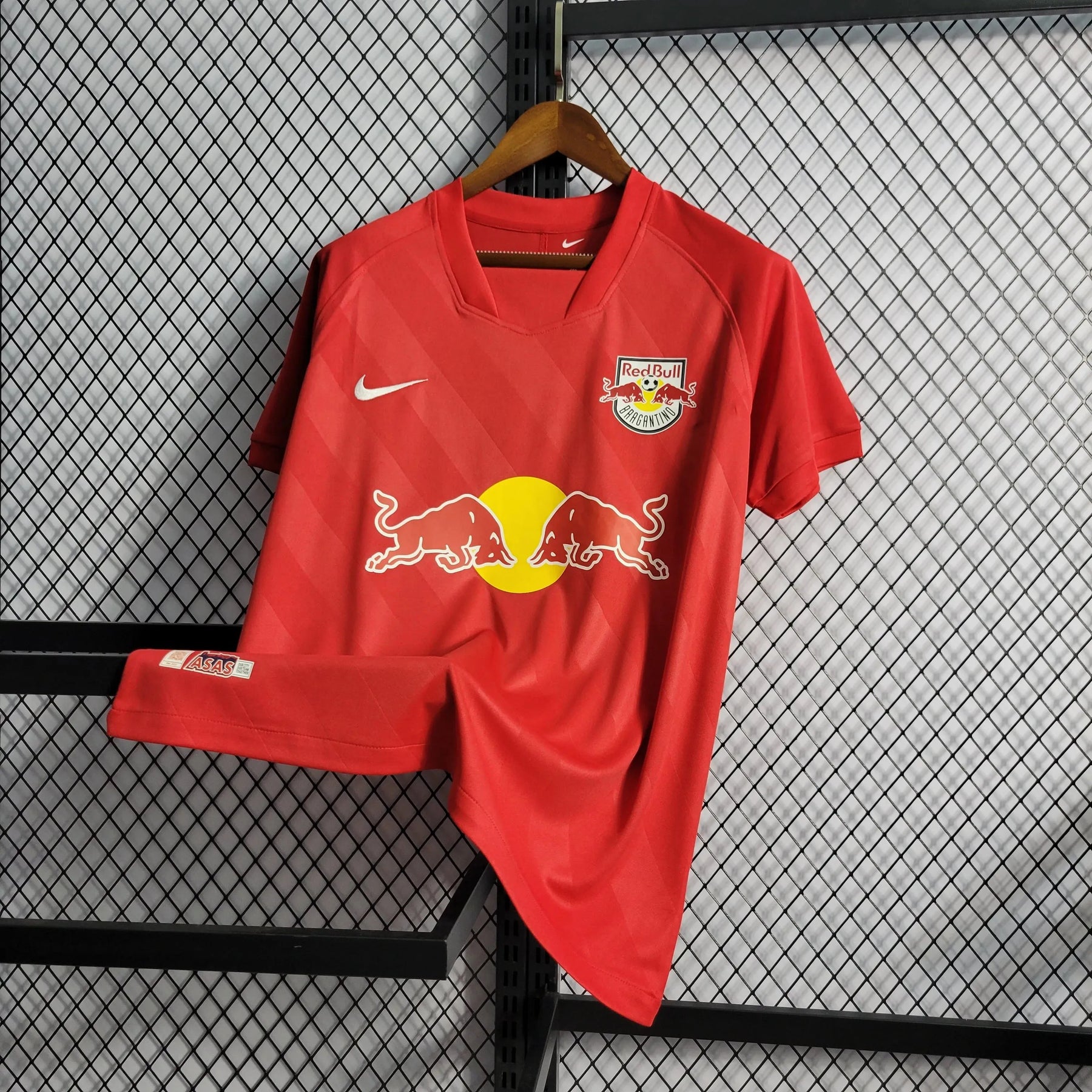 Camisa RB Bragantino Home 21/22 - Torcedor Masculina Vermelha - Netmantos