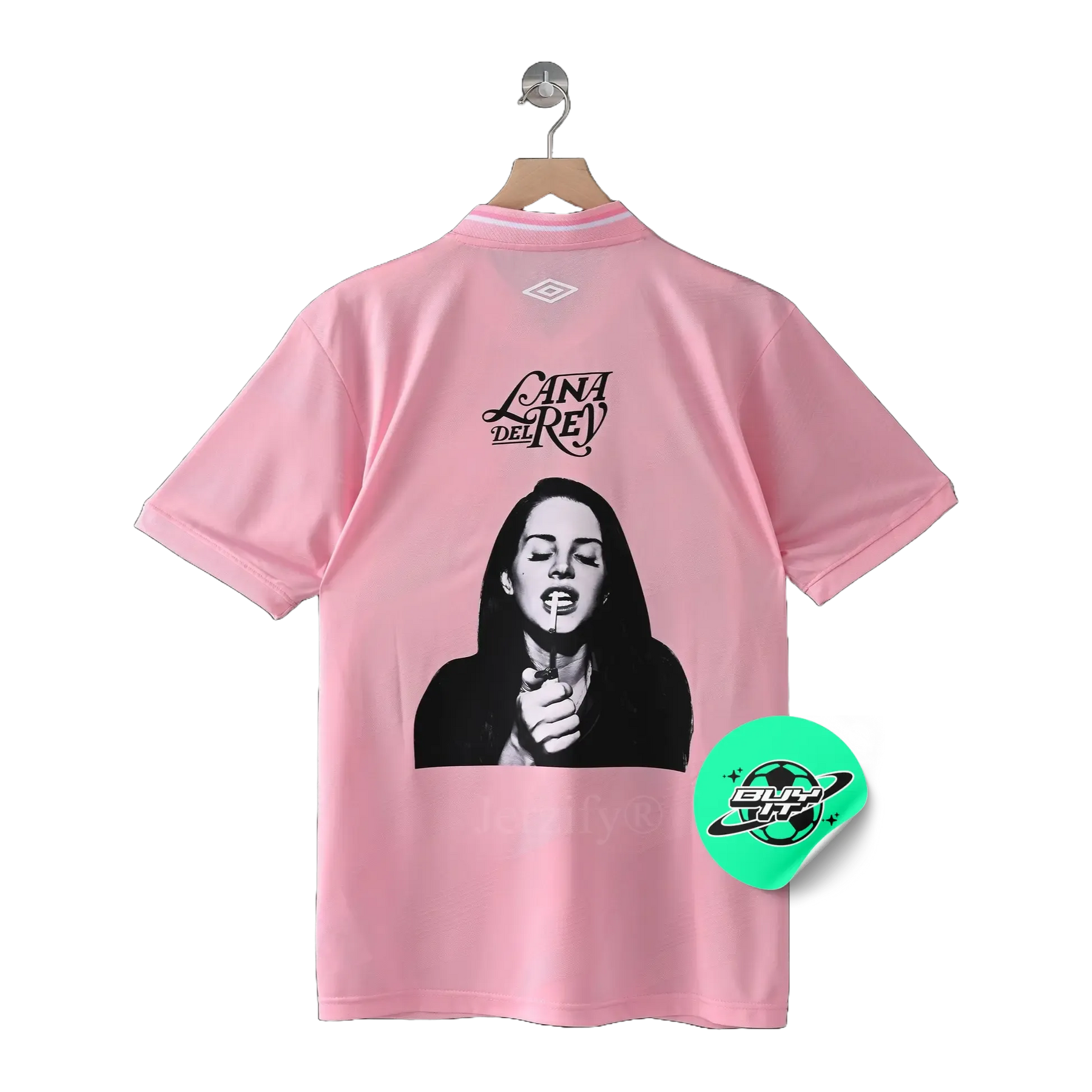 Camisa Santista X Lana Del Rey - Torcedor Unissex Rosa - Netmantos