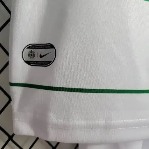 Camisa Sporting Away 23/24 - Torcedor Infantil Branca - Netmantos