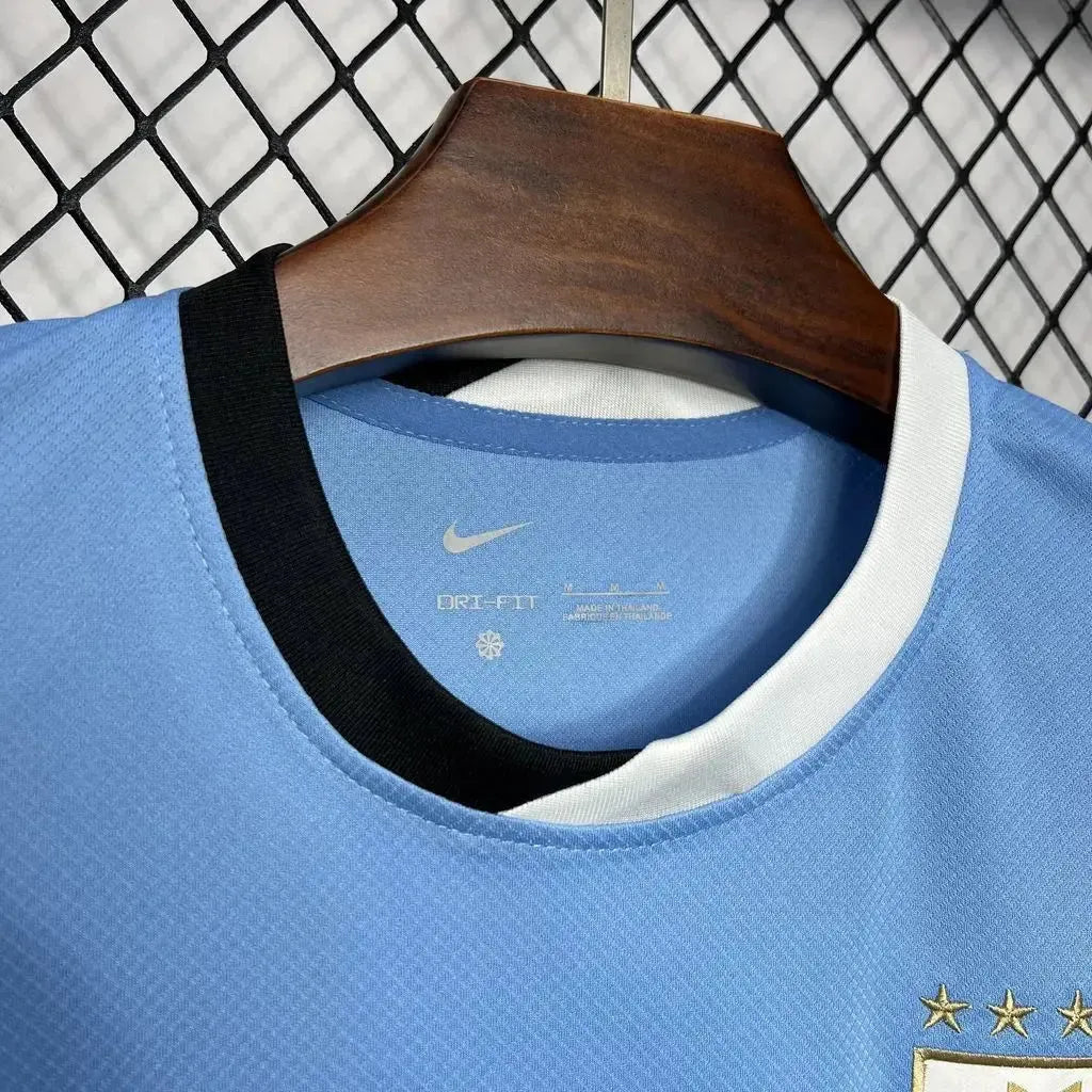 Camisa Uruguai Home 24/25 - Torcedor Masculina Azul - Netmantos