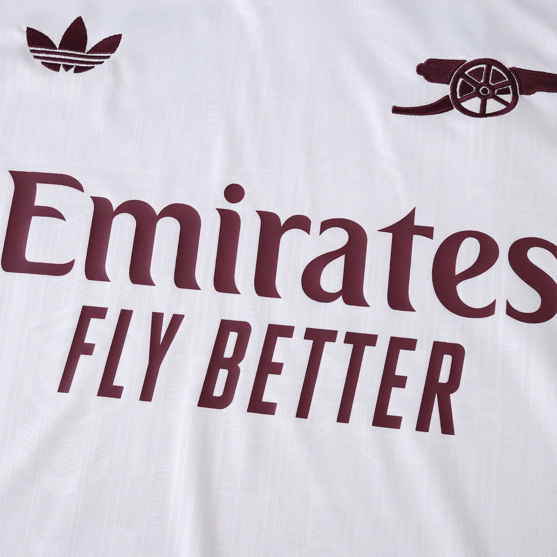 Arsenal Third Away Shirt 25/26 - Men's White Fan Shirt