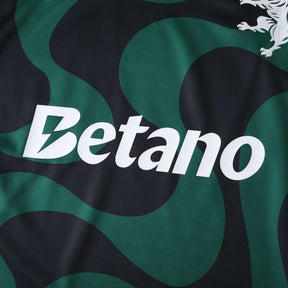 Sporting Third Away Shirt 25/26 - Men's Fan Black and Green