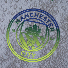 Manchester City Third Away Shirt 25/26 - Men's Fan Shirt Grey and Green