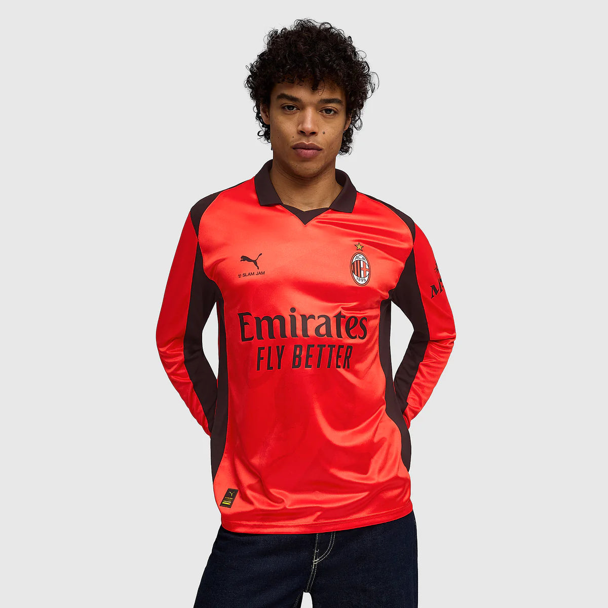 AC Milan 25/26 Slam Jam Long Sleeve Shirt