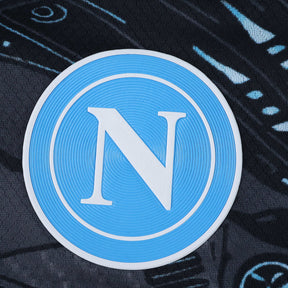 Napoli Training Shirt 25/26 - Men's Black Fan Shirt