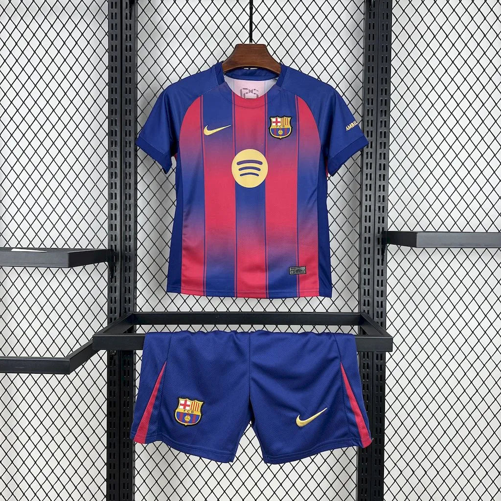 "Camisa Barcelona Home 25/26 - Torcedor Infantil - Netmantos"