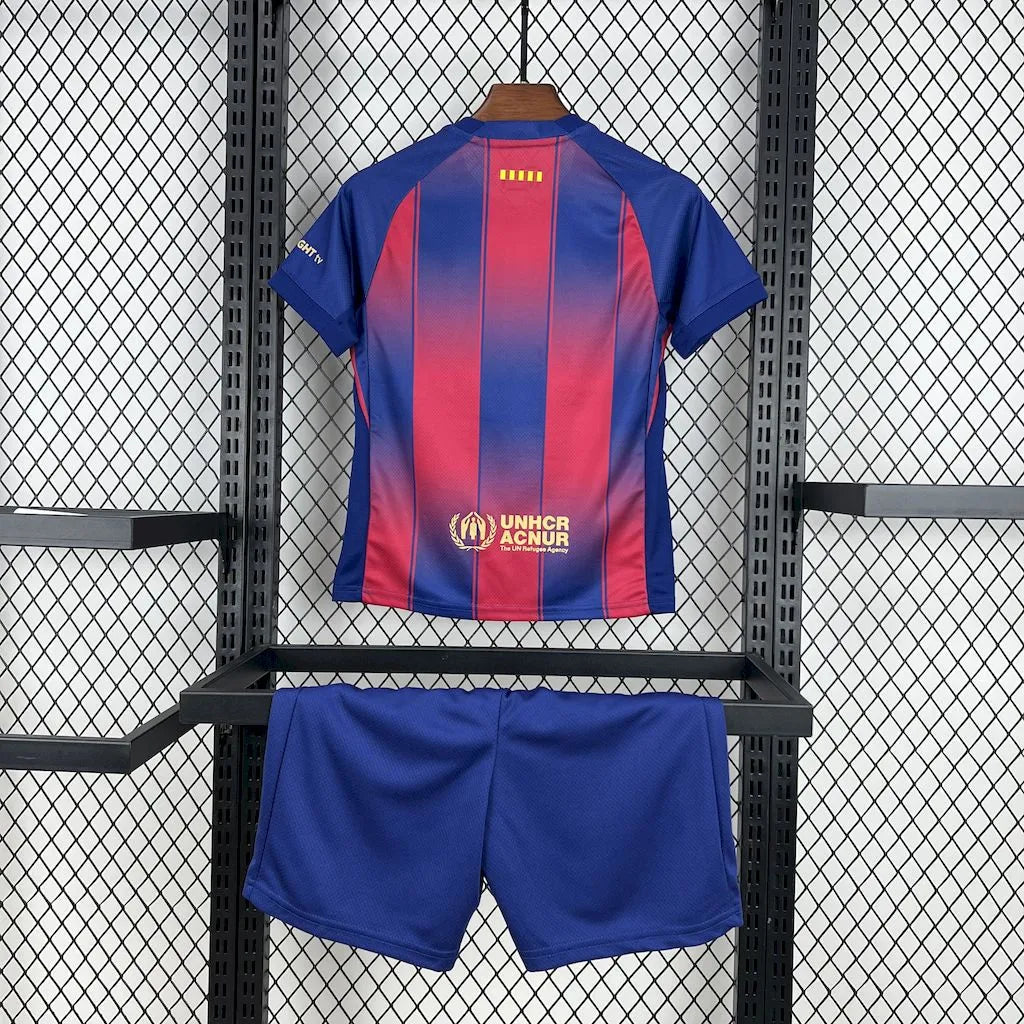 "Camisa Barcelona Home 25/26 - Torcedor Infantil - Netmantos"