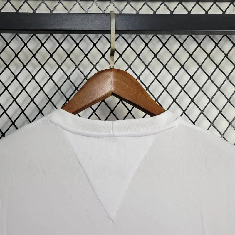 "Camisa Santista Pelé 1000 Gols - Torcedor Masculina Branca - Netmantos"
