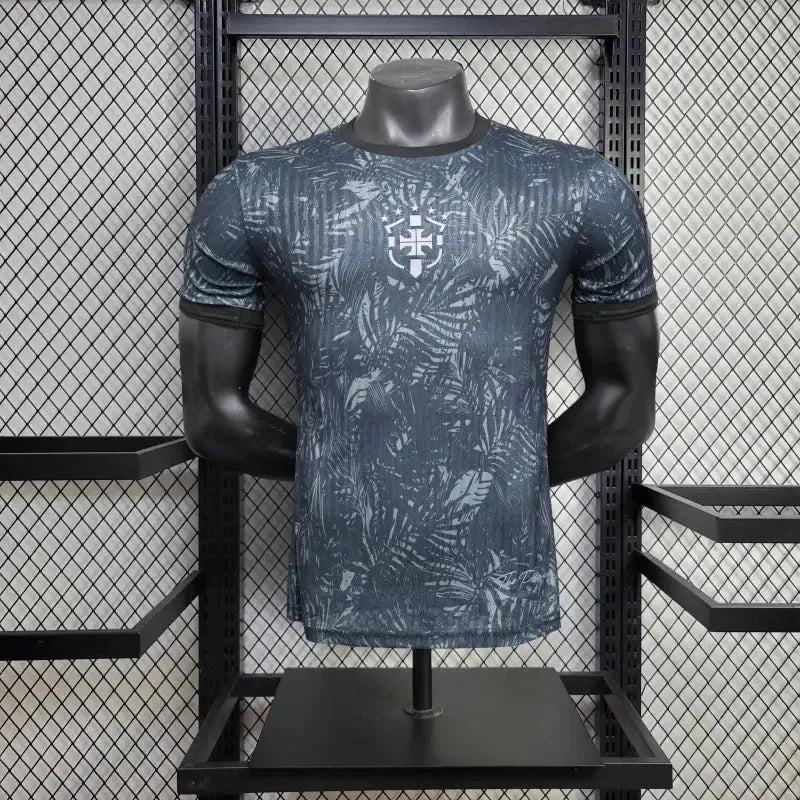 "Camisa Brasil GOAT Neymar - Jogador Masculina Blackout Comma Football - Netmantos"