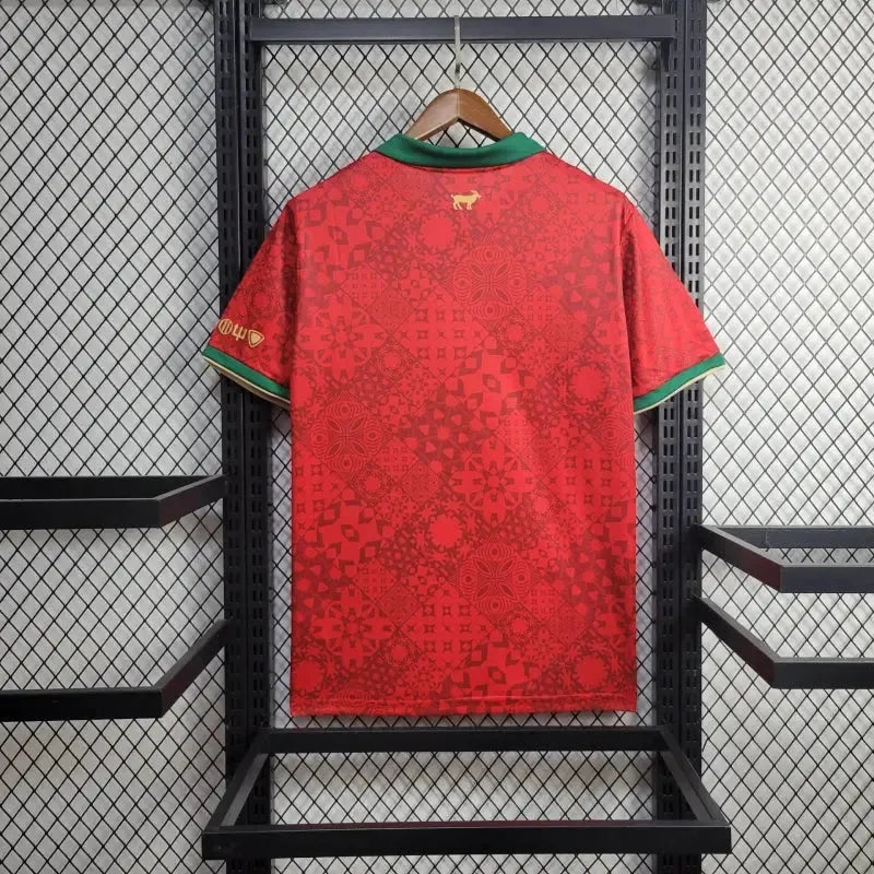 "Camisa Portugal “The Siu” - Torcedor Masculina Vermelha Comma Football - Netmantos"
