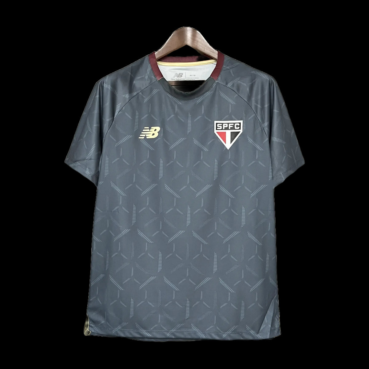"Camisa São Paulo Treino 25/26 - Torcedor Masculina Cinza - Netmantos"